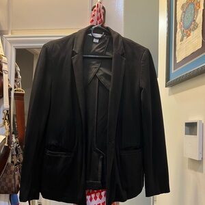 Black Old Navyy fitted blazer